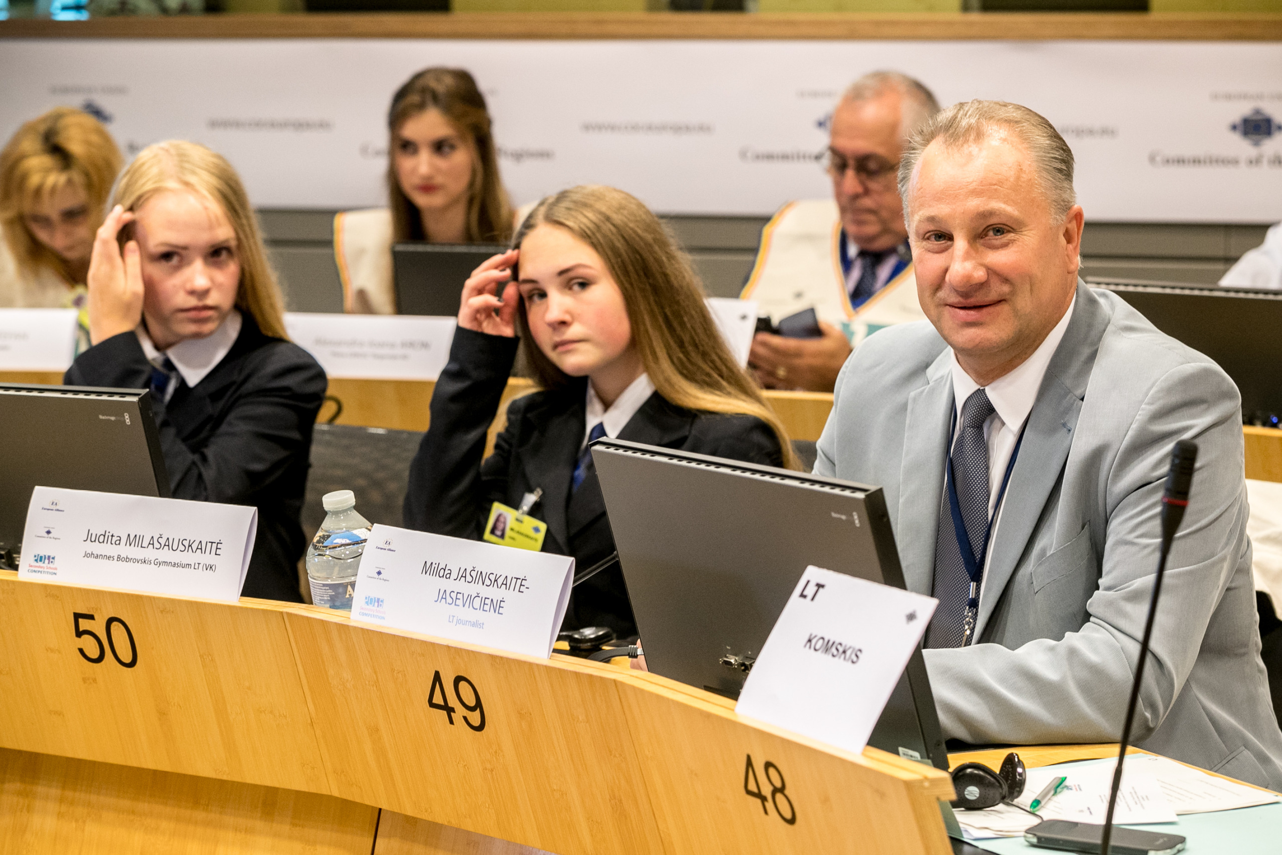 EA Group meeting and secondary schol competition winners event