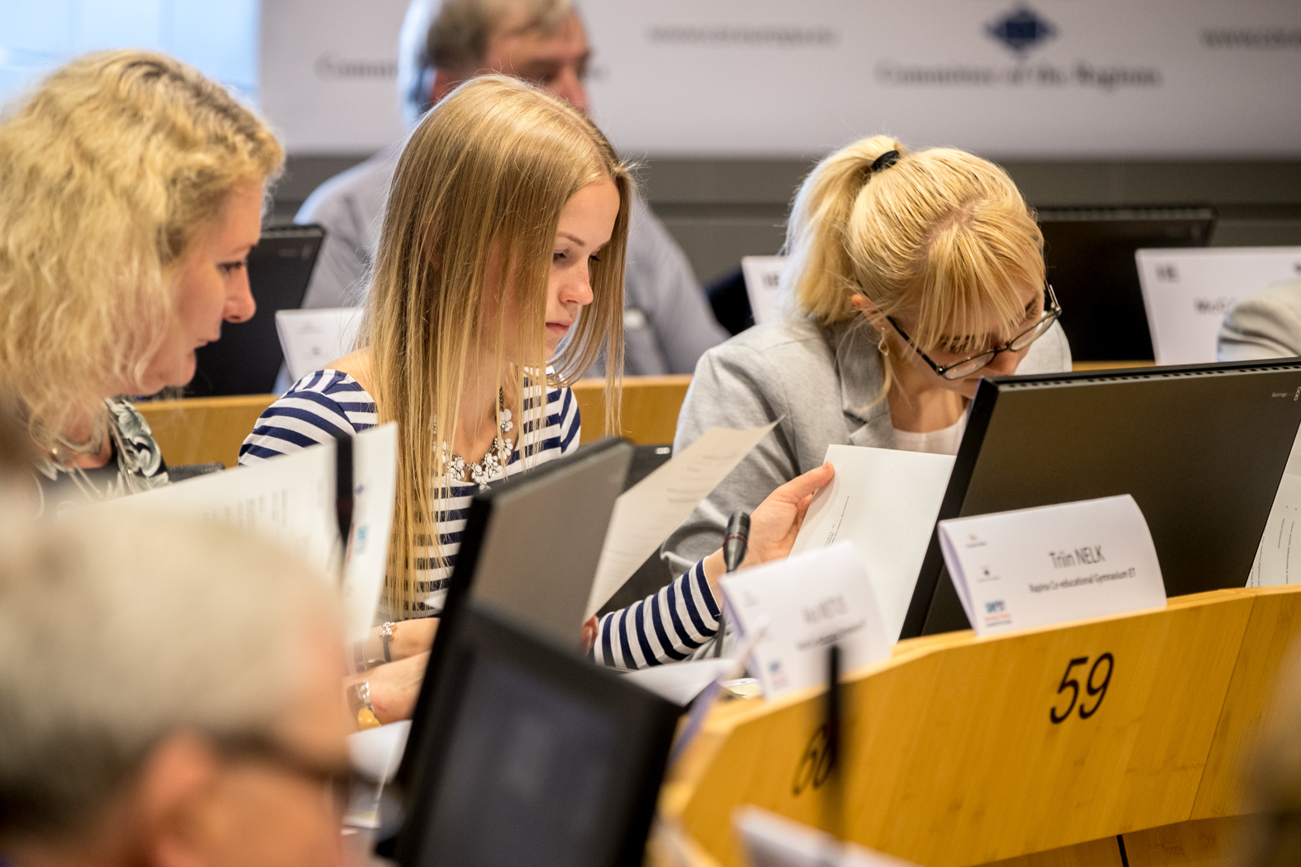 EA Group meeting and secondary schol competition winners event